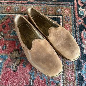 Sabah Tan Leather Turkish Loafers